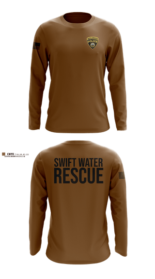 Long Sleeve Performance Shirt, WV DNR Swift Water Rescue, Police, Teamtime, Team time, sublimation, custom sports apparel, team uniforms, spirit wear, spiritwear, sports uniforms, custom shirts, team store, custom team store, fundraiser sports, apparel fundraiser