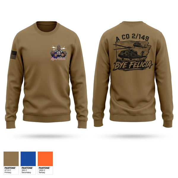 Crew Neck Sweatshirt, A 2-149 AVN, Army, Teamtime, Team time, sublimation, custom sports apparel, team uniforms, spirit wear, spiritwear, sports uniforms, custom shirts, team store, custom team store, fundraiser sports, apparel fundraiser