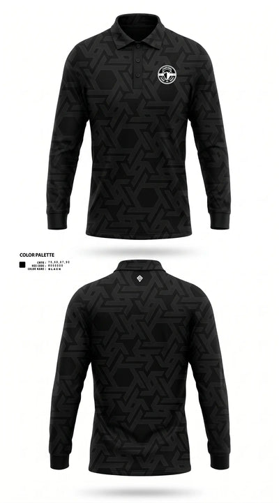 Fairview Men's Soccer 98323569 Long Sleeve Performance Polo - 3