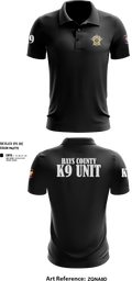 Hays County Sheriff’s Office 39669531 Short Sleeve Performance Polo - 325
