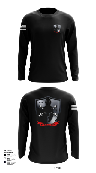 Long Sleeve Performance Shirt, E/1-79 FA, , Teamtime, Team time, sublimation, custom sports apparel, team uniforms, spirit wear, spiritwear, sports uniforms, custom shirts, team store, custom team store, fundraiser sports, apparel fundraiser