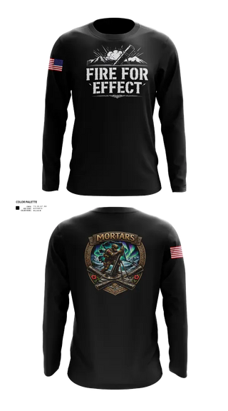 Long Sleeve Performance Shirt, MORTARS, National Guard, Teamtime, Team time, sublimation, custom sports apparel, team uniforms, spirit wear, spiritwear, sports uniforms, custom shirts, team store, custom team store, fundraiser sports, apparel fundraiser