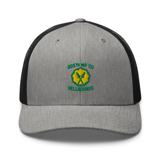 805th military police company 28927208 Retro Trucker Hat | Yupoong 6606