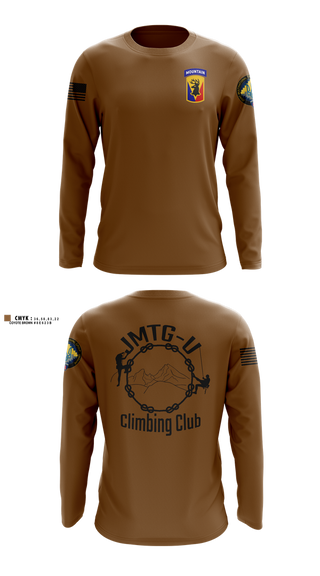 Long Sleeve Performance Shirt, 86th IBCT (MTN), , Teamtime, Team time, sublimation, custom sports apparel, team uniforms, spirit wear, spiritwear, sports uniforms, custom shirts, team store, custom team store, fundraiser sports, apparel fundraiser