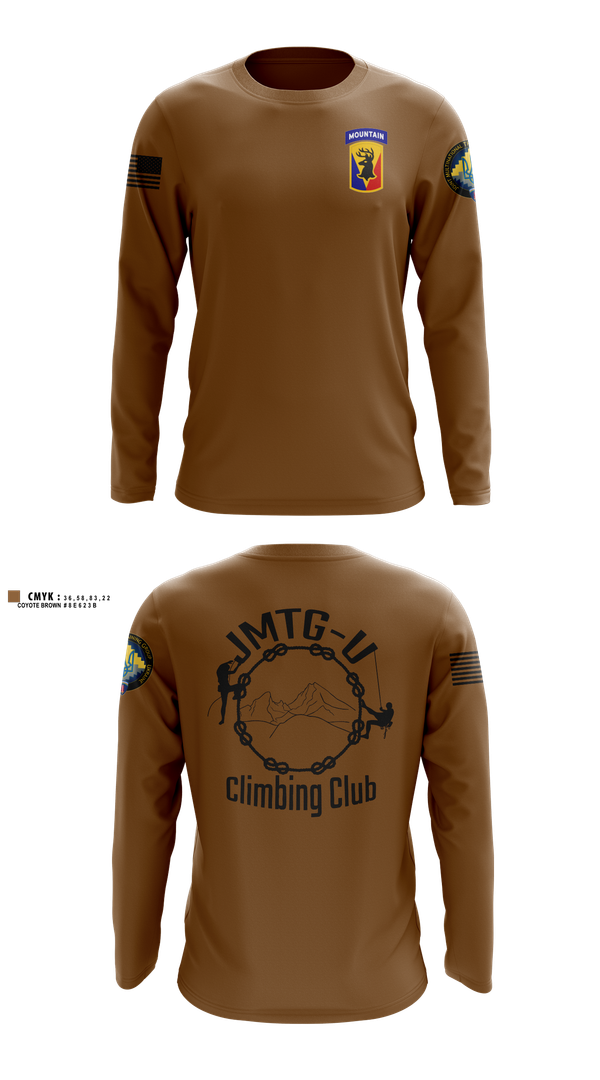 Long Sleeve Performance Shirt, 86th IBCT (MTN), , Teamtime, Team time, sublimation, custom sports apparel, team uniforms, spirit wear, spiritwear, sports uniforms, custom shirts, team store, custom team store, fundraiser sports, apparel fundraiser