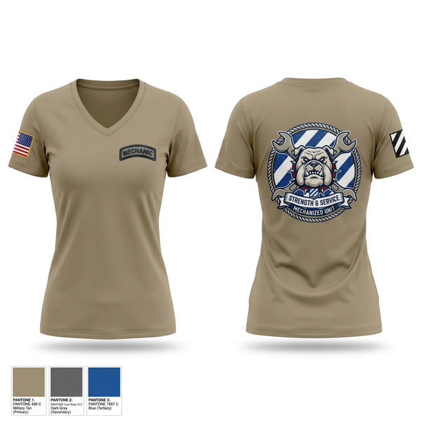 Womens Short Sleeve Vneck Shirt, 3ID 3BSB BCO, Army, Teamtime, Team time, sublimation, custom sports apparel, team uniforms, spirit wear, spiritwear, sports uniforms, custom shirts, team store, custom team store, fundraiser sports, apparel fundraiser