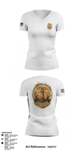 LCU-2004 59546896 Women's Short Sleeve V-neck Shirt - 16