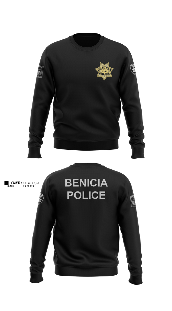 Crew Neck Sweatshirt, Bpd mff, , Teamtime, Team time, sublimation, custom sports apparel, team uniforms, spirit wear, spiritwear, sports uniforms, custom shirts, team store, custom team store, fundraiser sports, apparel fundraiser
