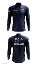B.Y.E. AMBULANCE SERVICE INC. Quarter Zip Jacket - 110