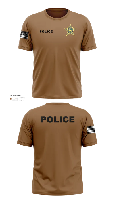 St. Joseph County Police Department 17172359 Short Sleeve Performance Shirt - 81