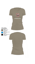 B co 236th BEB, 30th ABCT 17684221 Women's Short Sleeve V-neck Shirt - 64
