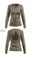 HPPD Sniper Team 69430673 Women's Long Sleeve V-neck Shirt - 23