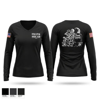 Womens Long Sleeve Vneck Shirt, FS 2026, Police, Teamtime, Team time, sublimation, custom sports apparel, team uniforms, spirit wear, spiritwear, sports uniforms, custom shirts, team store, custom team store, fundraiser sports, apparel fundraiser