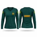 Osceola County Sheriff’s Office Women's Long Sleeve V-neck Shirt - 1