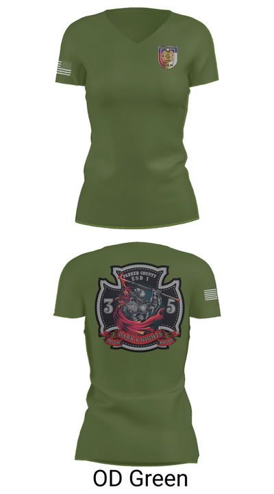 Truck 35 66296032 Women's Short Sleeve V-neck Shirt - 48