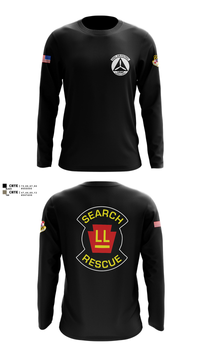Wicomico Composite Squadron 95432076 Long Sleeve Performance Shirt 1