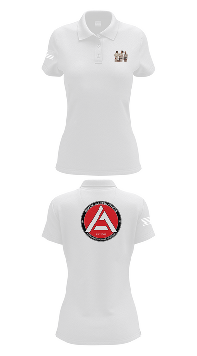 Gracie JiuJitsu Athens 70978792 Women's Short Sleeve Performance Polo  - 17