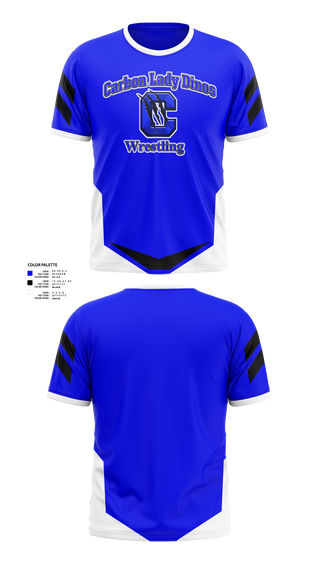 Short Sleeve Performance Shirt, Carbon Lady Dinos, Wrestling, Teamtime, Team time, sublimation, custom sports apparel, team uniforms, spirit wear, spiritwear, sports uniforms, custom shirts, team store, custom team store, fundraiser sports, apparel fundraiser