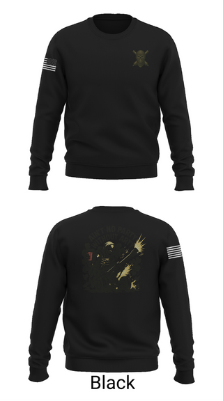 Crew Neck Sweatshirt, 2/11 Hotel battery, Marines, Teamtime, Team time, sublimation, custom sports apparel, team uniforms, spirit wear, spiritwear, sports uniforms, custom shirts, team store, custom team store, fundraiser sports, apparel fundraiser