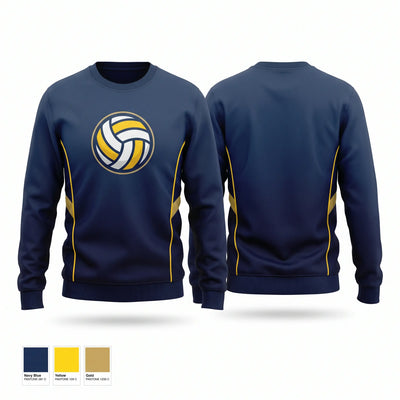 Believe Volleyball Club Crew Neck Sweatshirt - 2