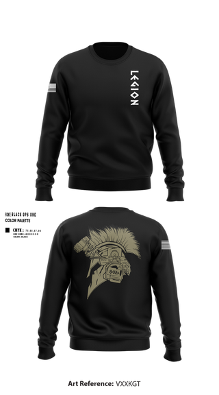 Crew Neck Sweatshirt, 802D Security Forces Squadron, , Teamtime, Team time, sublimation, custom sports apparel, team uniforms, spirit wear, spiritwear, sports uniforms, custom shirts, team store, custom team store, fundraiser sports, apparel fundraiser