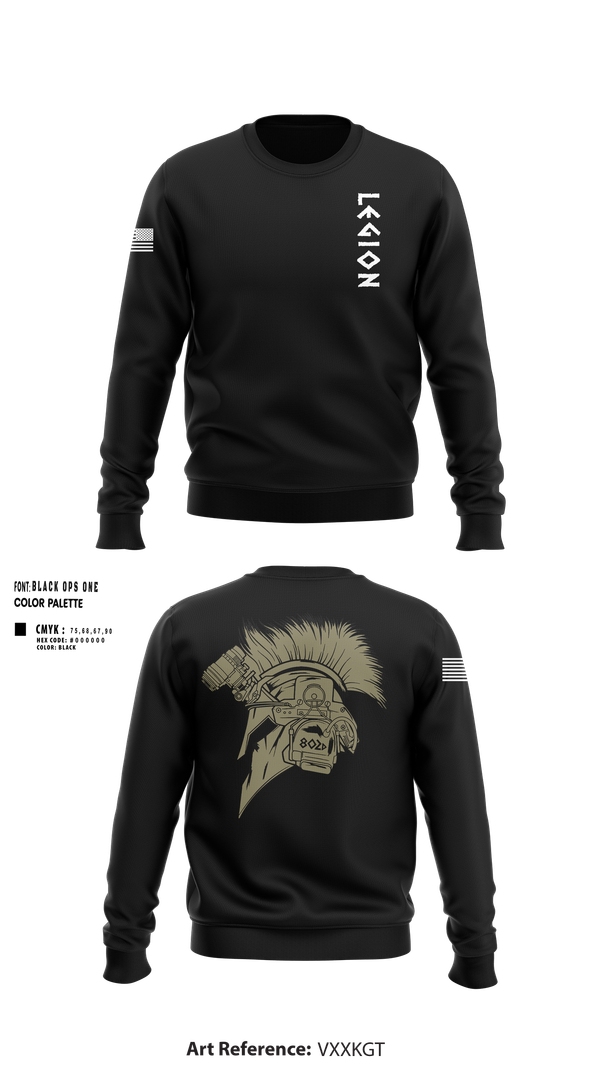 Crew Neck Sweatshirt, 802D Security Forces Squadron, , Teamtime, Team time, sublimation, custom sports apparel, team uniforms, spirit wear, spiritwear, sports uniforms, custom shirts, team store, custom team store, fundraiser sports, apparel fundraiser