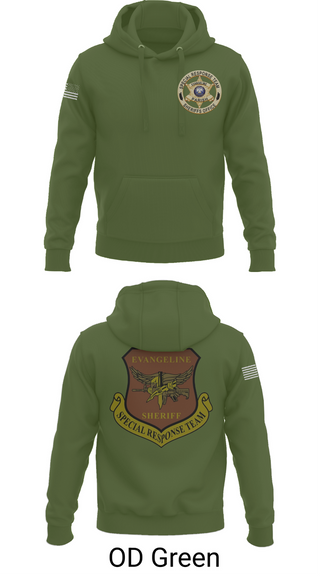 Hoodie, Evangeline Parish Sheriffs Office S.R.T, Police, Teamtime, Team time, sublimation, custom sports apparel, team uniforms, spirit wear, spiritwear, sports uniforms, custom shirts, team store, custom team store, fundraiser sports, apparel fundraiser
