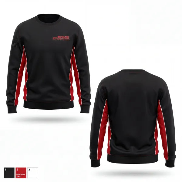 Crew Neck Sweatshirt, Ridge Ambulance Service, EMS/EMT, Teamtime, Team time, sublimation, custom sports apparel, team uniforms, spirit wear, spiritwear, sports uniforms, custom shirts, team store, custom team store, fundraiser sports, apparel fundraiser