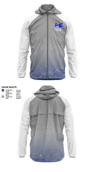 Windbreaker, Lewis County High School Wrestling, Wrestling, Teamtime, Team time, sublimation, custom sports apparel, team uniforms, spirit wear, spiritwear, sports uniforms, custom shirts, team store, custom team store, fundraiser sports, apparel fundraiser