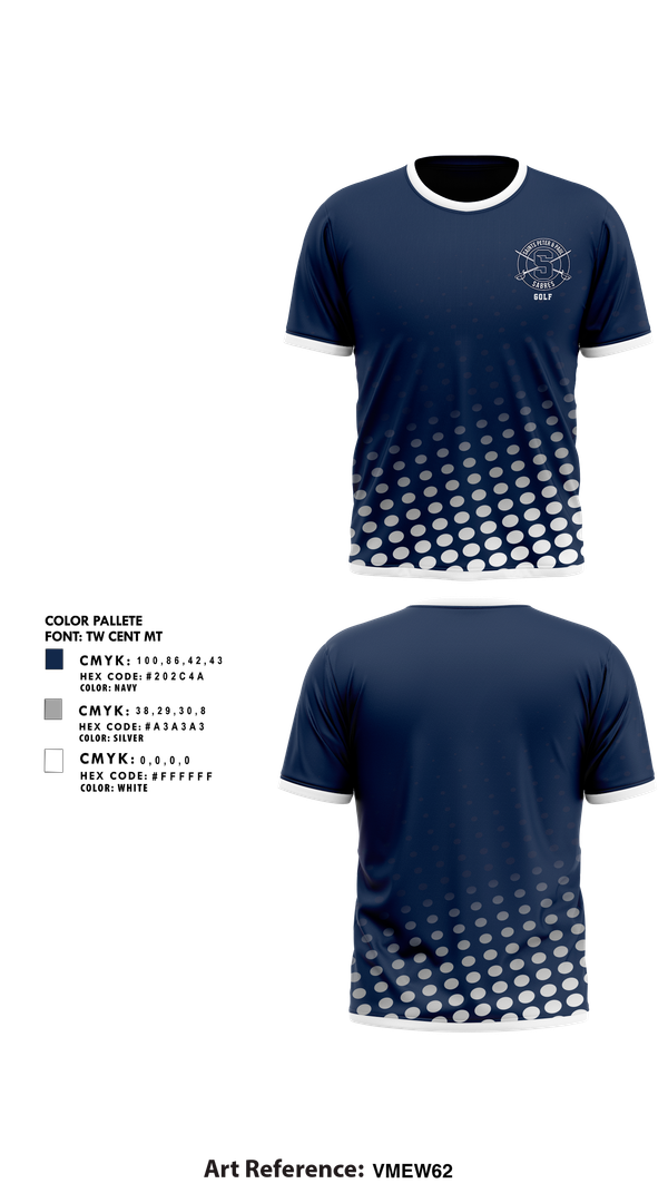 Short Sleeve Performance Shirt, Saints Peter & Paul Sabres Golf, Golf, Teamtime, Team time, sublimation, custom sports apparel, team uniforms, spirit wear, spiritwear, sports uniforms, custom shirts, team store, custom team store, fundraiser sports, apparel fundraiser