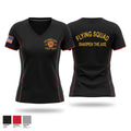 Flying squad Women's Short Sleeve V-neck Shirt - 1