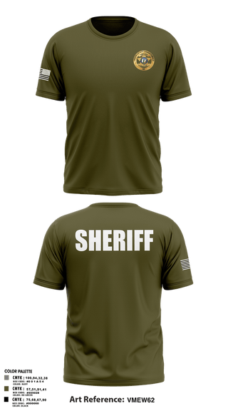 Short Sleeve Performance Shirt, Greene County Sheriff’s Office, Police, Teamtime, Team time, sublimation, custom sports apparel, team uniforms, spirit wear, spiritwear, sports uniforms, custom shirts, team store, custom team store, fundraiser sports, apparel fundraiser