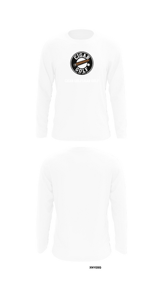 Long Sleeve Performance Shirt, CIGAR GOLFCIGAR GOLF, Golf, Teamtime, Team time, sublimation, custom sports apparel, team uniforms, spirit wear, spiritwear, sports uniforms, custom shirts, team store, custom team store, fundraiser sports, apparel fundraiser