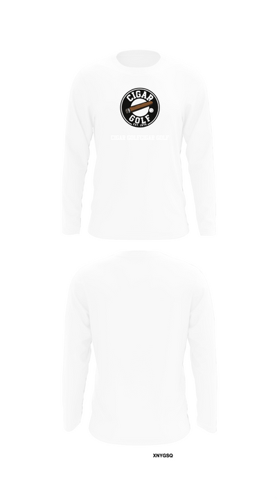 CIGAR GOLFCIGAR GOLF 5733553 Long Sleeve Performance Shirt 8