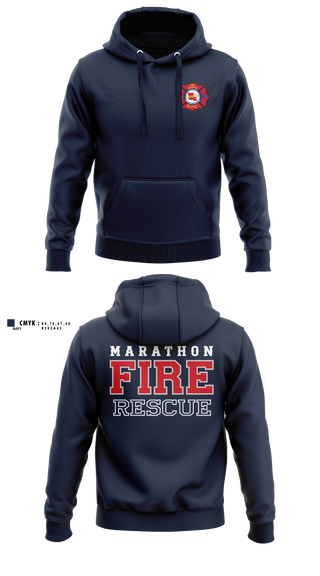 Hoodie, Marathon Fire Rescue, Fire Department, Teamtime, Team time, sublimation, custom sports apparel, team uniforms, spirit wear, spiritwear, sports uniforms, custom shirts, team store, custom team store, fundraiser sports, apparel fundraiser