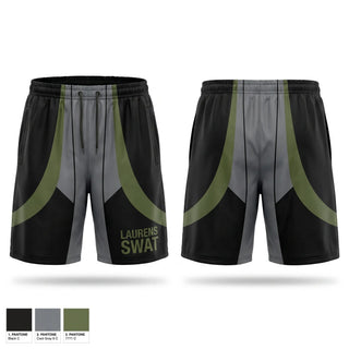 Athletic Shorts With Pockets, Laurens Swat, Police, Teamtime, Team time, sublimation, custom sports apparel, team uniforms, spirit wear, spiritwear, sports uniforms, custom shirts, team store, custom team store, fundraiser sports, apparel fundraiser