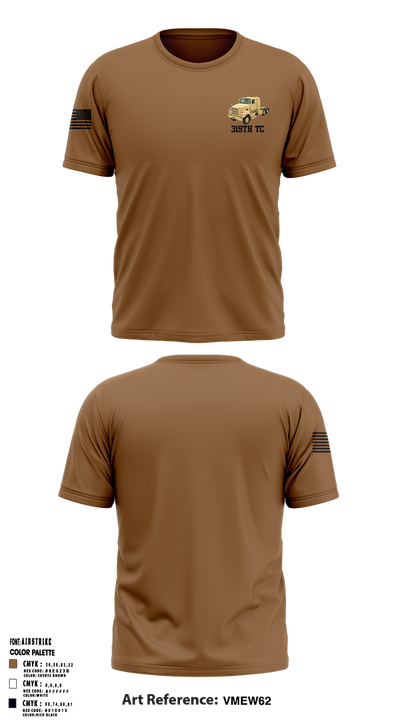 319th TC 85410339 Old School Cotton Feel Shirt - 1