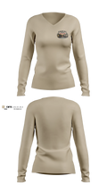 Family Reunion Women's Long Sleeve V-neck Shirt - 1