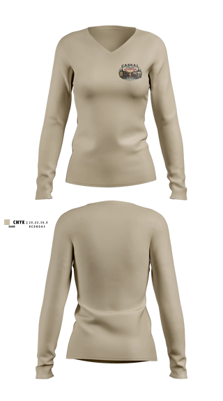 Womens Long Sleeve Vneck Shirt, Family Reunion, , Teamtime, Team time, sublimation, custom sports apparel, team uniforms, spirit wear, spiritwear, sports uniforms, custom shirts, team store, custom team store, fundraiser sports, apparel fundraiser