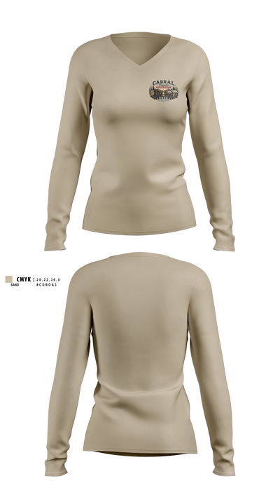 Family Reunion Women's Long Sleeve V-neck Shirt - 1