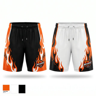 Athletic Shorts With Pockets, HOTSHOTS, Men's Basketball, Teamtime, Team time, sublimation, custom sports apparel, team uniforms, spirit wear, spiritwear, sports uniforms, custom shirts, team store, custom team store, fundraiser sports, apparel fundraiser