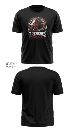 Short Sleeve Performance Shirt, Trenches Matter, , Teamtime, Team time, sublimation, custom sports apparel, team uniforms, spirit wear, spiritwear, sports uniforms, custom shirts, team store, custom team store, fundraiser sports, apparel fundraiser