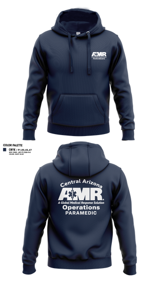 Hoodie, AMR  Central Arizona Operations, EMS/EMT, Teamtime, Team time, sublimation, custom sports apparel, team uniforms, spirit wear, spiritwear, sports uniforms, custom shirts, team store, custom team store, fundraiser sports, apparel fundraiser