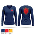 Bartlett Jackson EMS Women's Long Sleeve V-neck Shirt - 1
