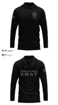 Springfield Ohio SWAT Long Sleeve hooded sunshirt - 50