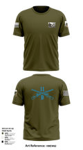 218th Maneuver brigade 66845411 Short Sleeve Performance Shirt - 1