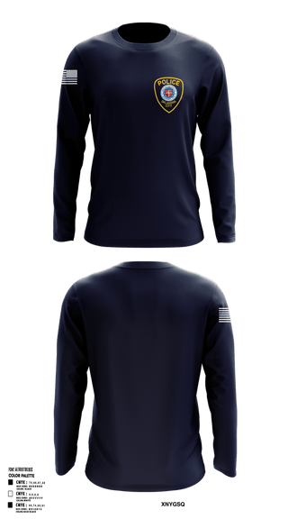 Long Sleeve Performance Shirt, OCPD EMERGENCY RESPONSE TEAM, Police, Teamtime, Team time, sublimation, custom sports apparel, team uniforms, spirit wear, spiritwear, sports uniforms, custom shirts, team store, custom team store, fundraiser sports, apparel fundraiser