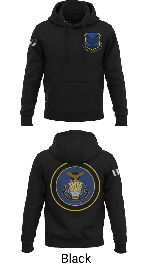 Hoodie, 116th Air Control Wing, Air Force, Teamtime, Team time, sublimation, custom sports apparel, team uniforms, spirit wear, spiritwear, sports uniforms, custom shirts, team store, custom team store, fundraiser sports, apparel fundraiser