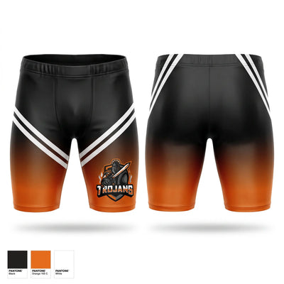 Lincoln Trojans Men's Compression Shorts - 1