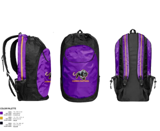 Gear Bag, Camden Panthers, Wrestling, Teamtime, Team time, sublimation, custom sports apparel, team uniforms, spirit wear, spiritwear, sports uniforms, custom shirts, team store, custom team store, fundraiser sports, apparel fundraiser